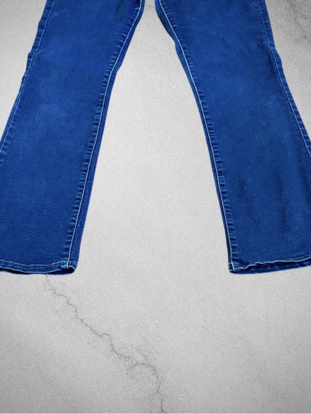 Levi’s 315 Shaping Bootcut Dark Wash Blue Jean Denim Size 28 Y2K 90s Western EUC - Picture 7 of 12